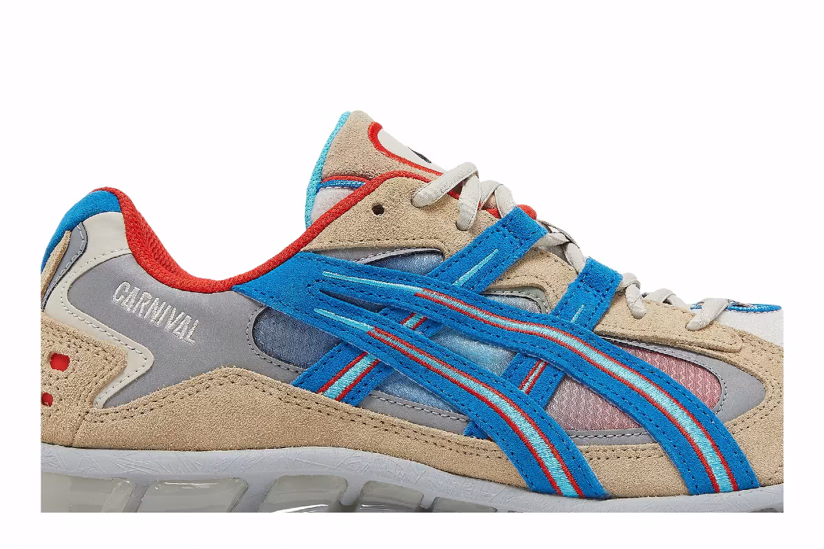 Carnival x ASICS Gel Kayano 5 360 Putty Blue, view 3