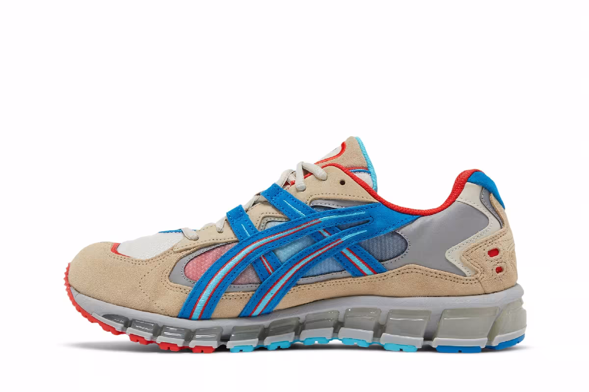 Carnival x ASICS Gel Kayano 5 360 Putty Blue, view 4