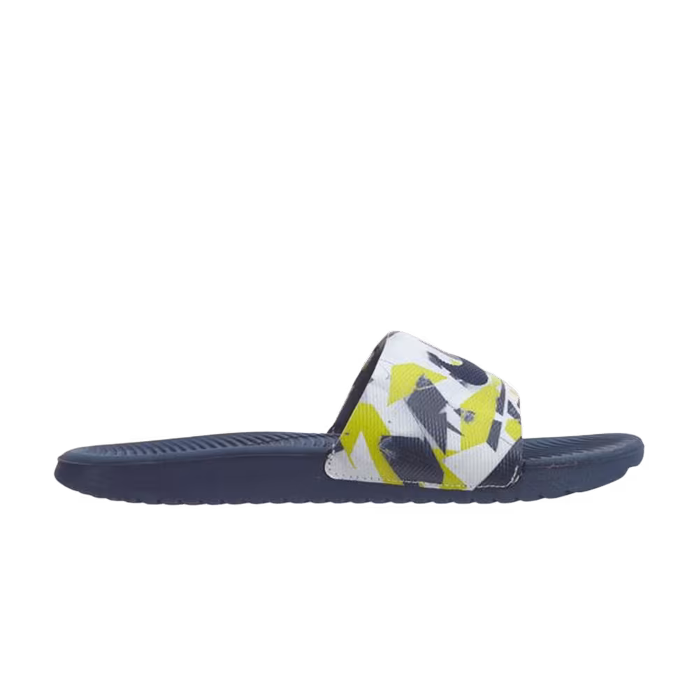 Nike Kawa Slide Print Electrolime