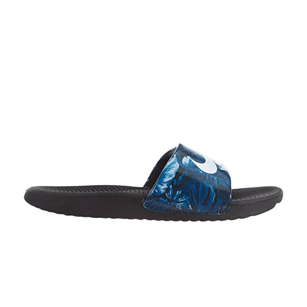 Nike Kawa Slide Print GS Black White