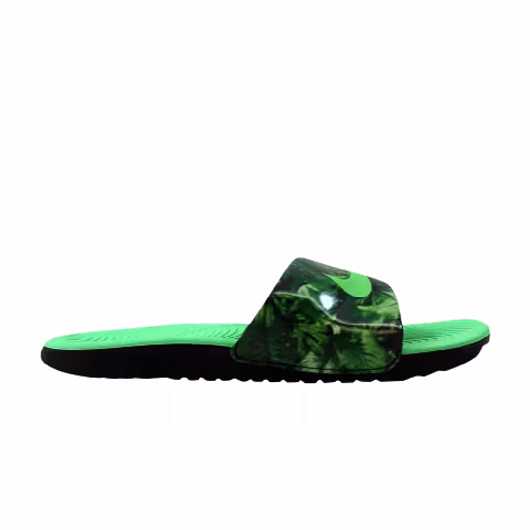 Nike Kawa Slide Print PS 'Black Electric Green'
