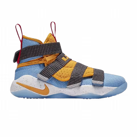 Nike LeBron Soldier 11 FlyEase GS 'University Blue Gold'