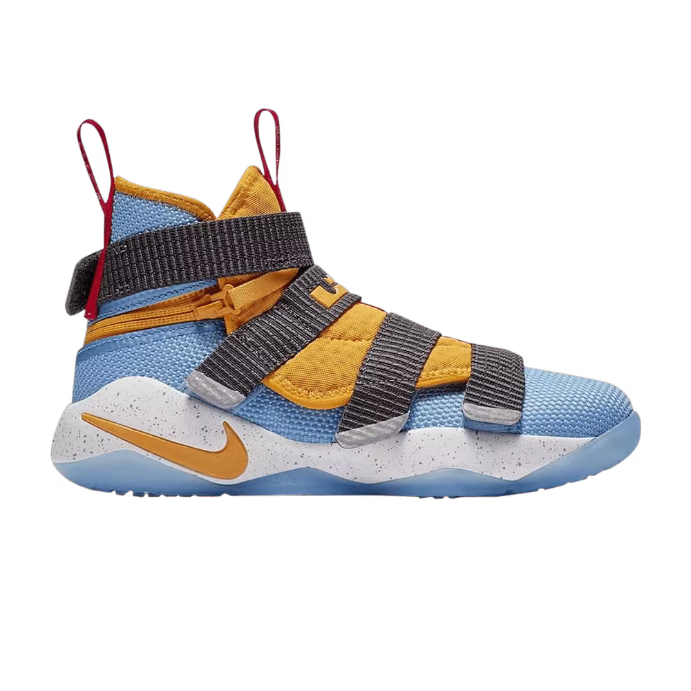 Nike LeBron Soldier 11 FlyEase GS University Blue Gold