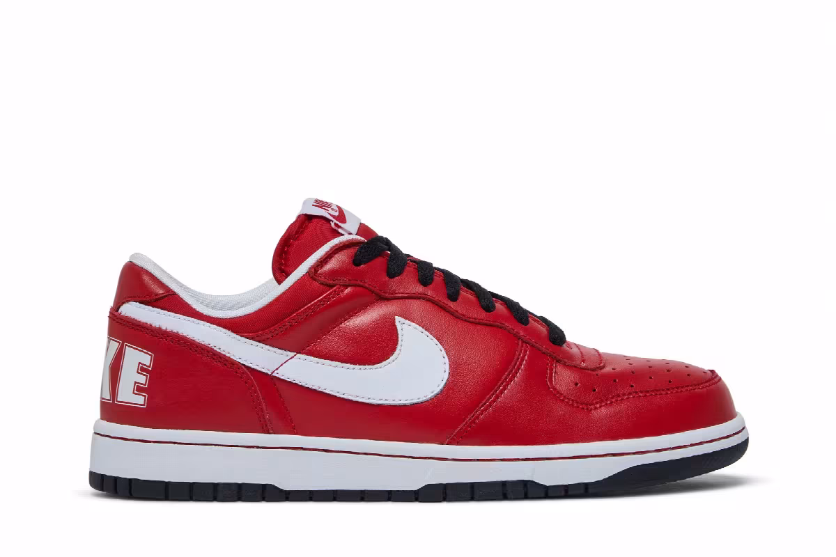 Big Nike Low Sport Red, view 2