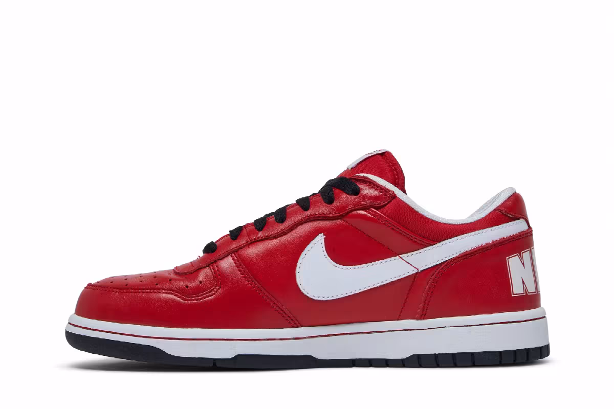 Big Nike Low Sport Red, view 4