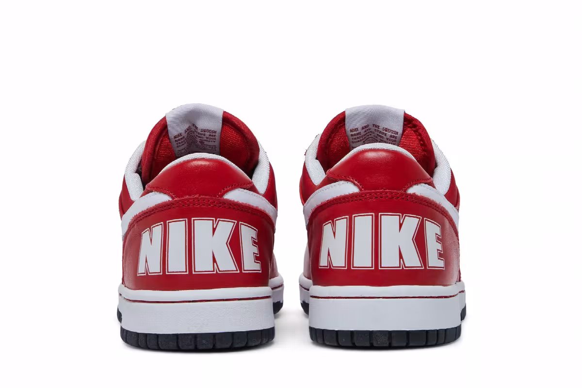 Big Nike Low Sport Red, view 7