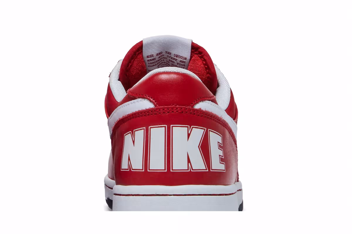 Big Nike Low Sport Red, view 8