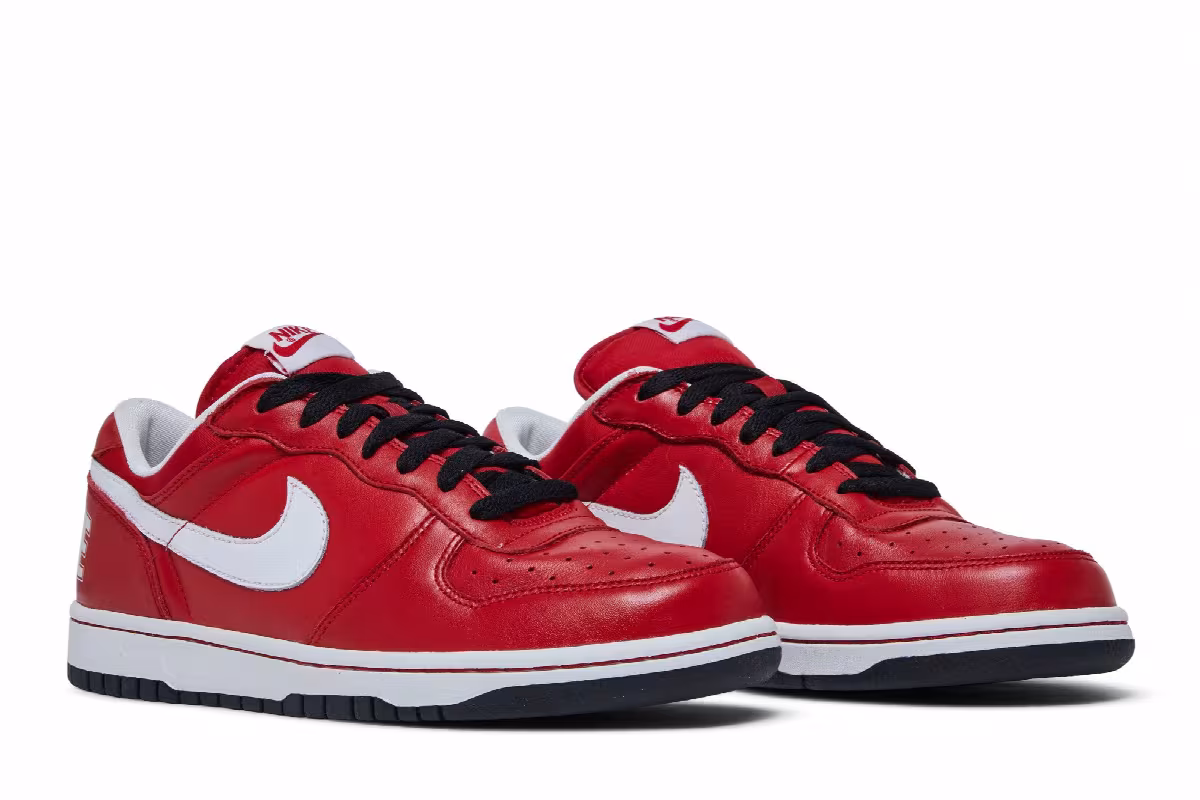 Big Nike Low Sport Red, view 9