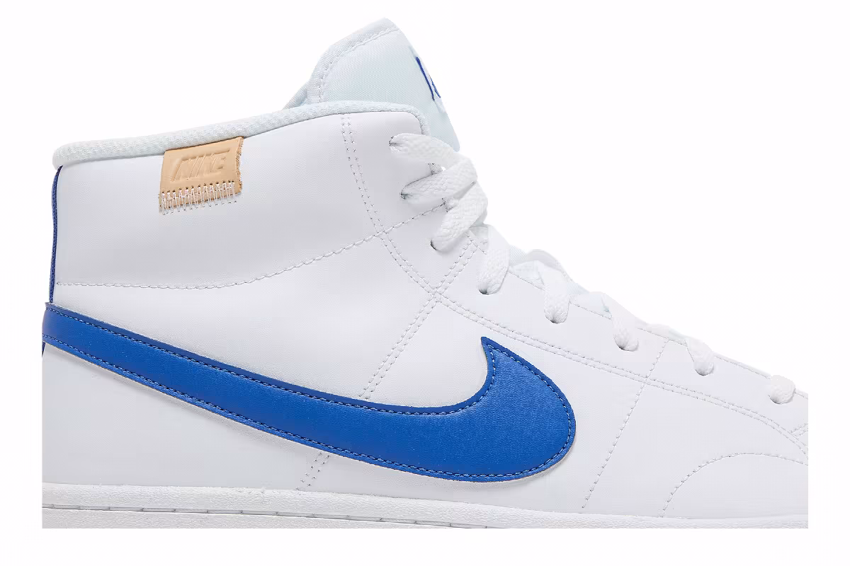 Nike Court Royale 2 Mid White Game Royal, view 3
