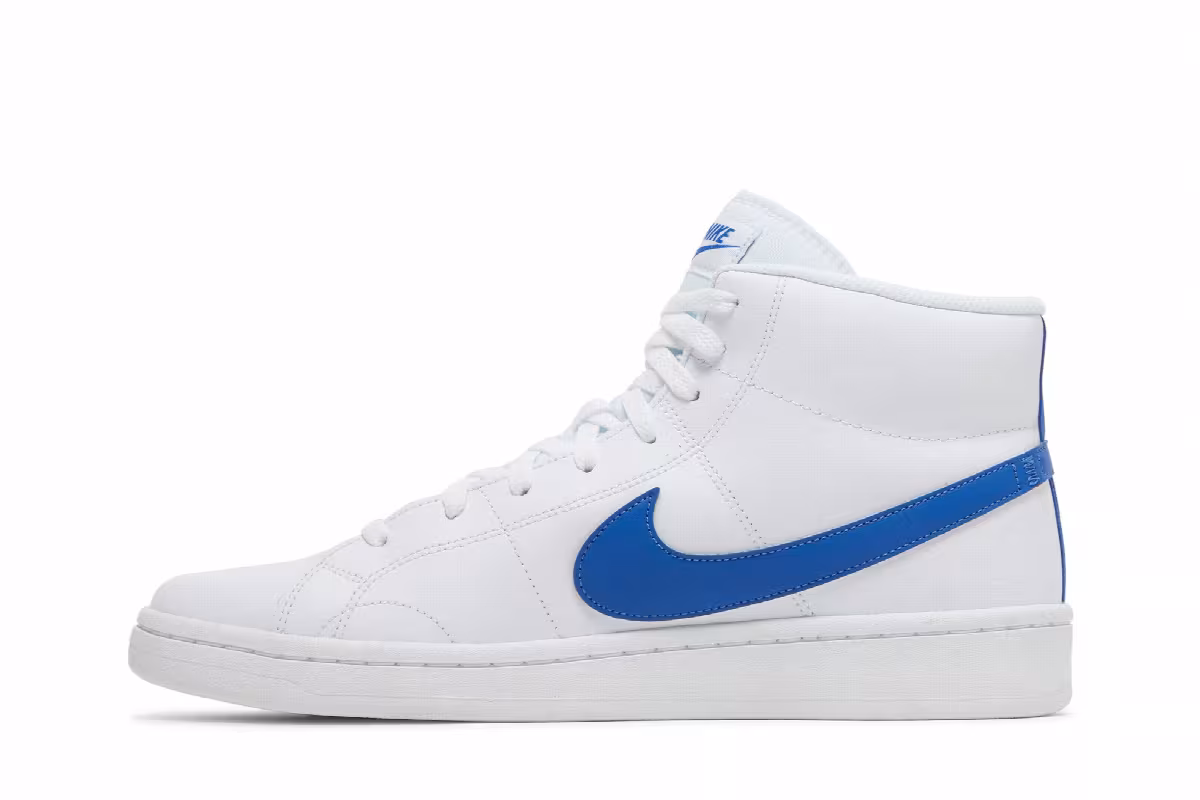 Nike Court Royale 2 Mid White Game Royal, view 4