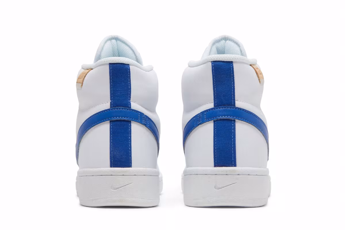 Nike Court Royale 2 Mid White Game Royal, view 7