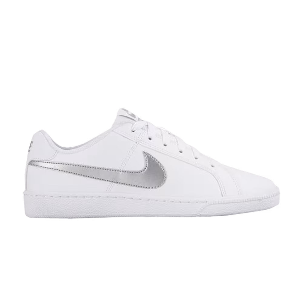Nike Women's Court Royale SL White Metallic Silver