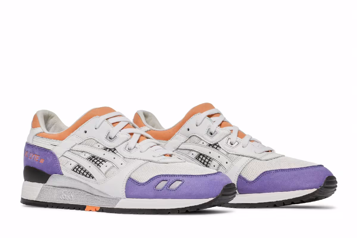 Ronnie Fieg x ASICS Gel Lyte 3 OG Orange Purple, view 9