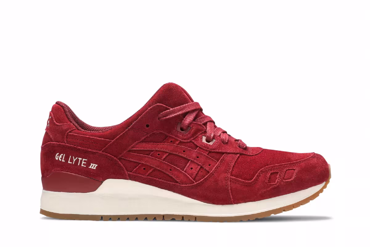 ASICS Gel Lyte 3 Burgundy, view 2