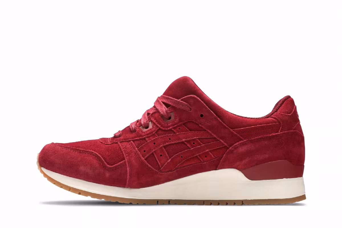 ASICS Gel Lyte 3 Burgundy, view 4