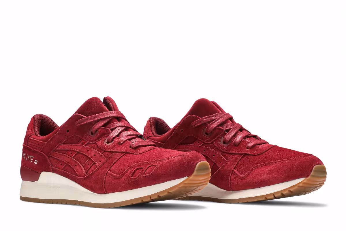 ASICS Gel Lyte 3 Burgundy, view 9