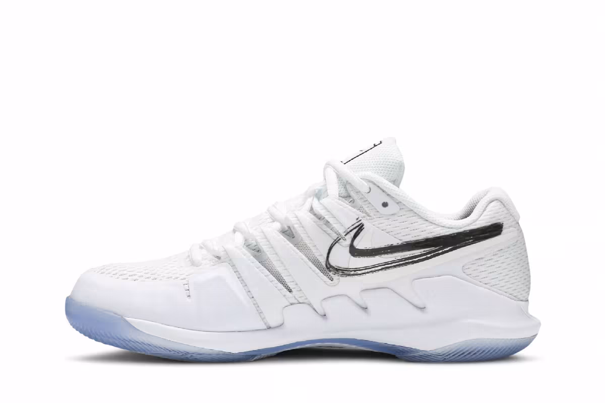 Nike Women's Air Zoom Vapor X HC White, view 4