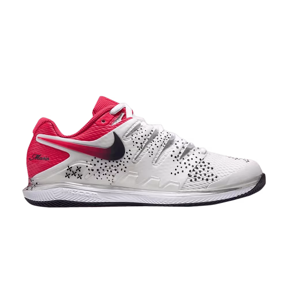 Nike Women's Air Zoom Vapor X White Laser Crimson