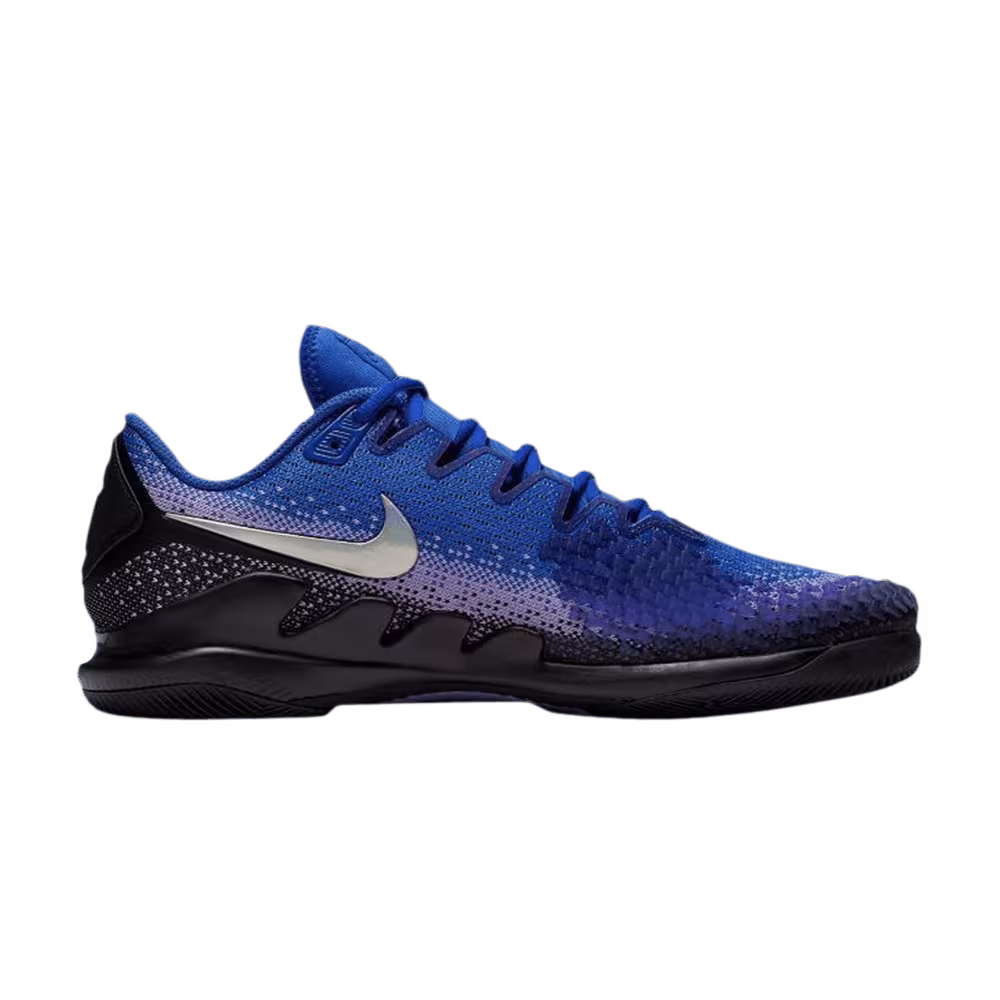 Nike Air Zoom Vapor X Knit Black Racer Blue