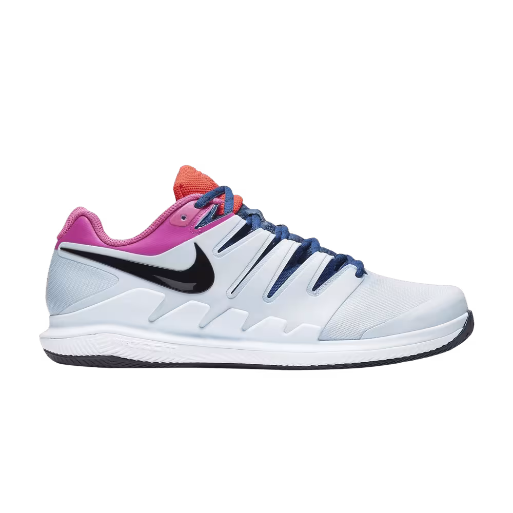 Nike Air Zoom Vapor X Clay White Half Blue Fuchsia