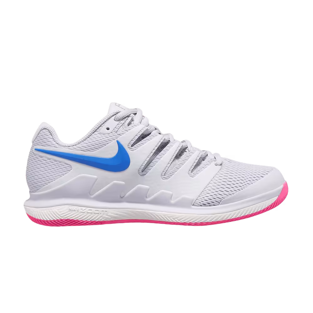Nike Women's Air Zoom Vapor X HC Pure Platinum Racer Blue