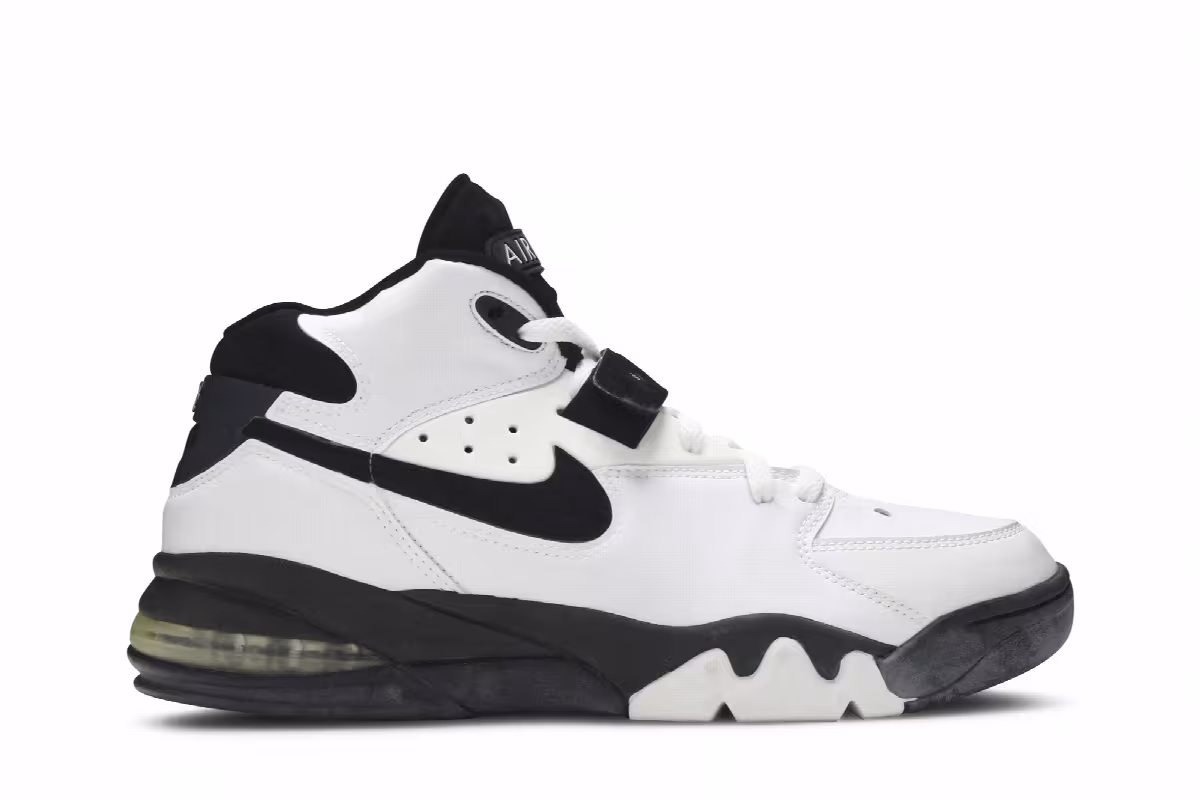 Nike Air Force Max White Black, view 2