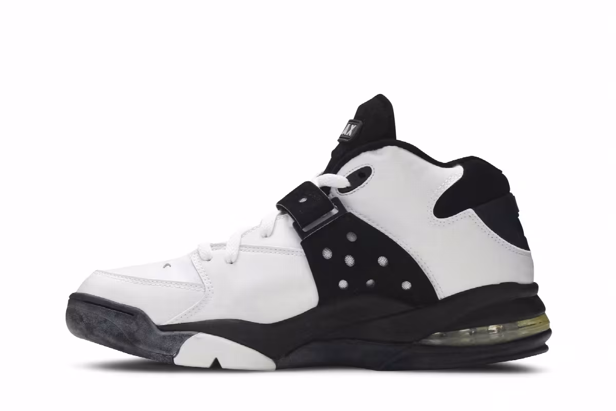 Nike Air Force Max White Black, view 4