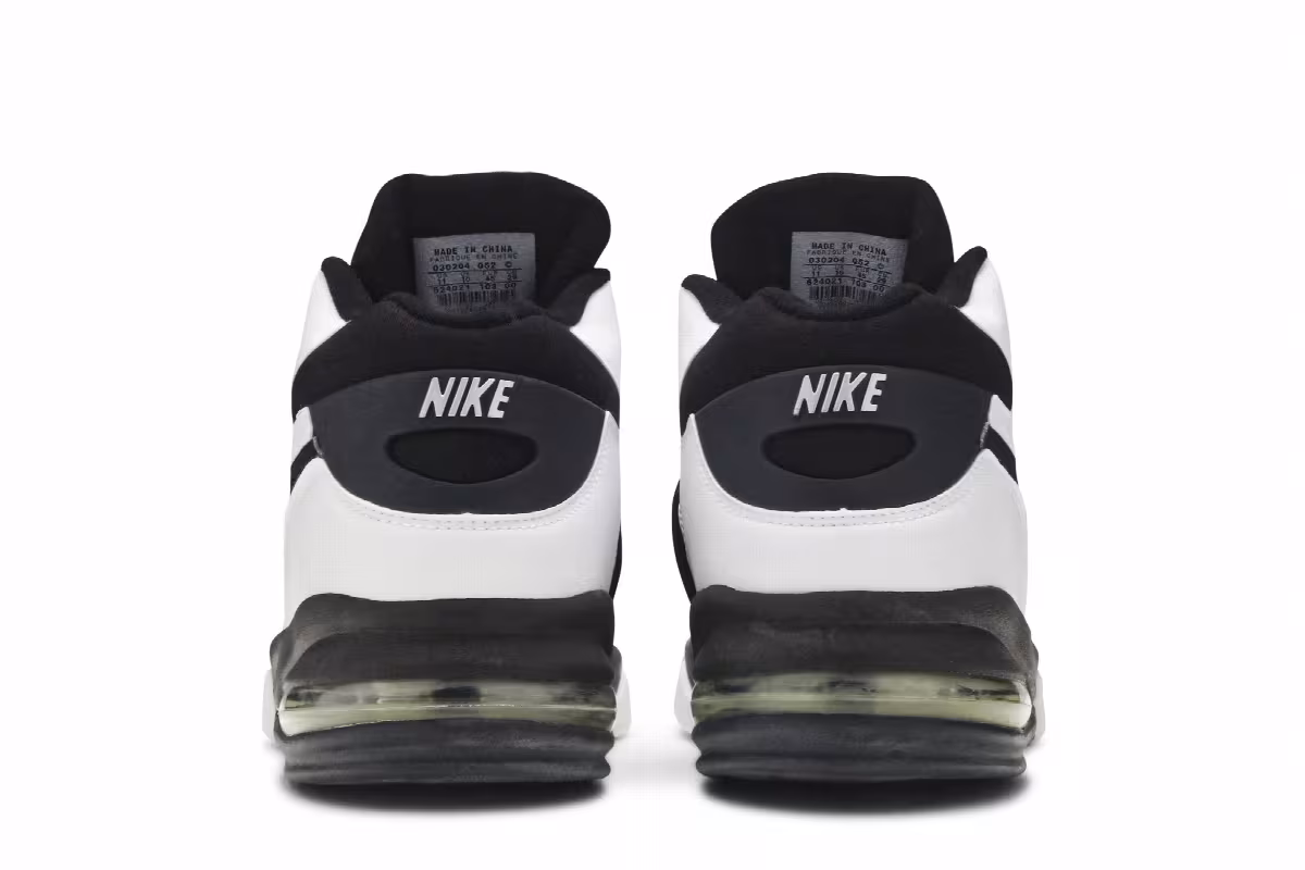 Nike Air Force Max White Black, view 7