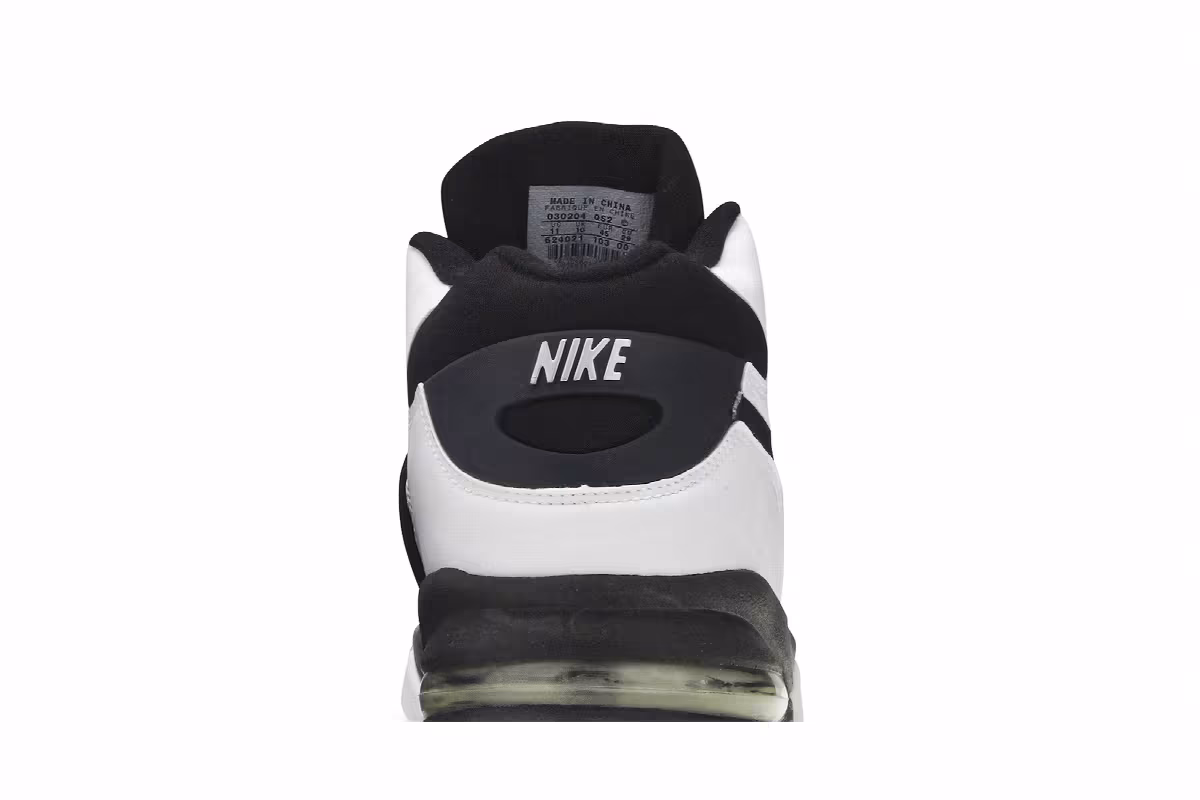 Nike Air Force Max White Black, view 8
