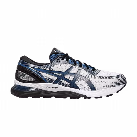 Asics Gel Nimbus 21 'White Deep Sapphire'