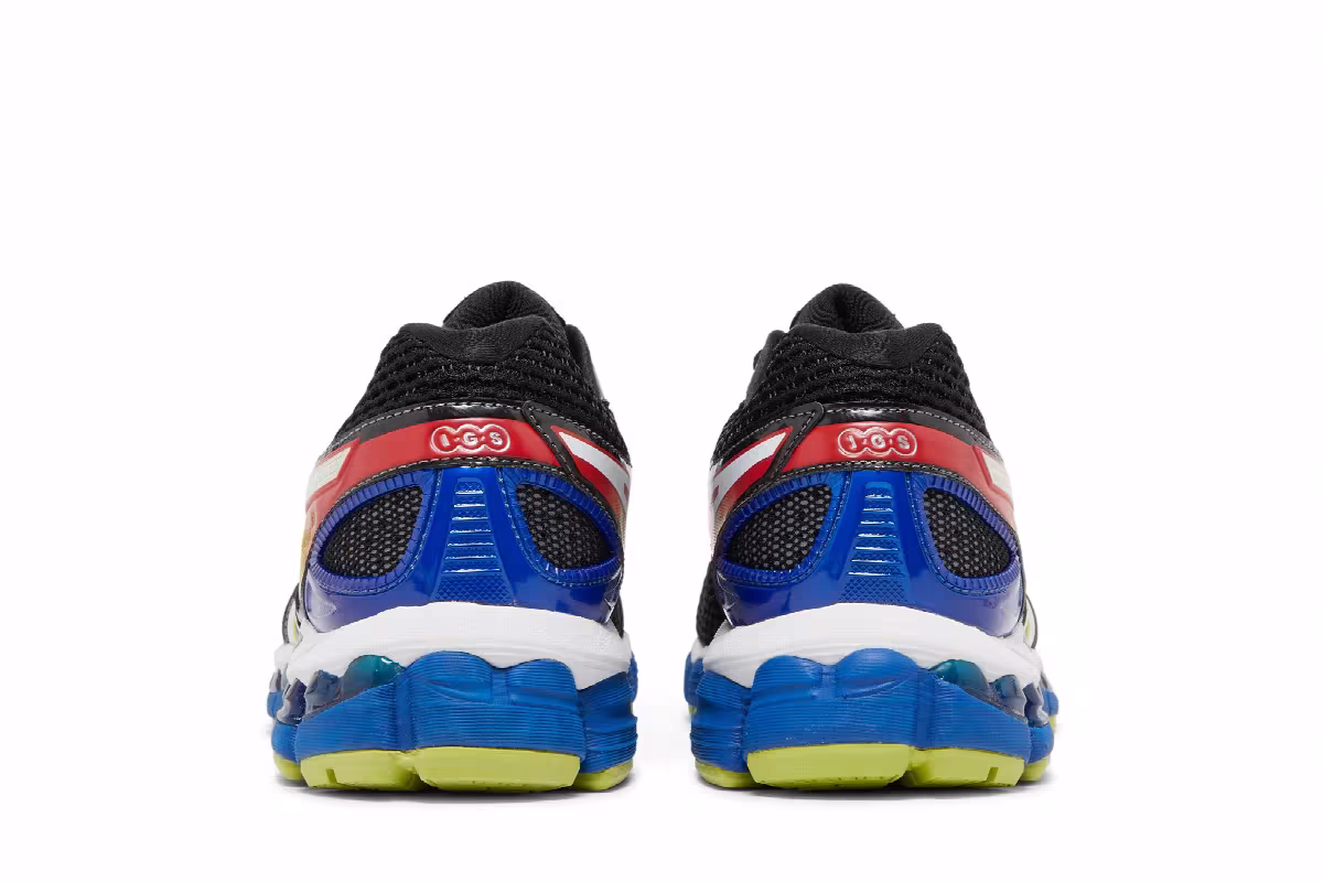 Asics Gel Nimbus 15 Black Multi-Color, view 7