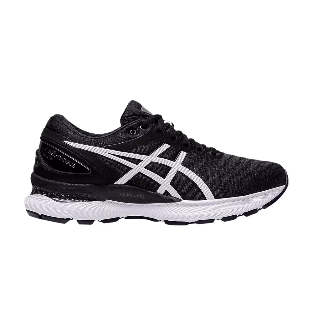 Asics Women's Gel Nimbus 22 Black White