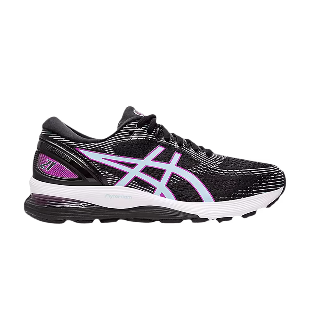 Asics Women's Gel Nimbus 21 Black Skylight