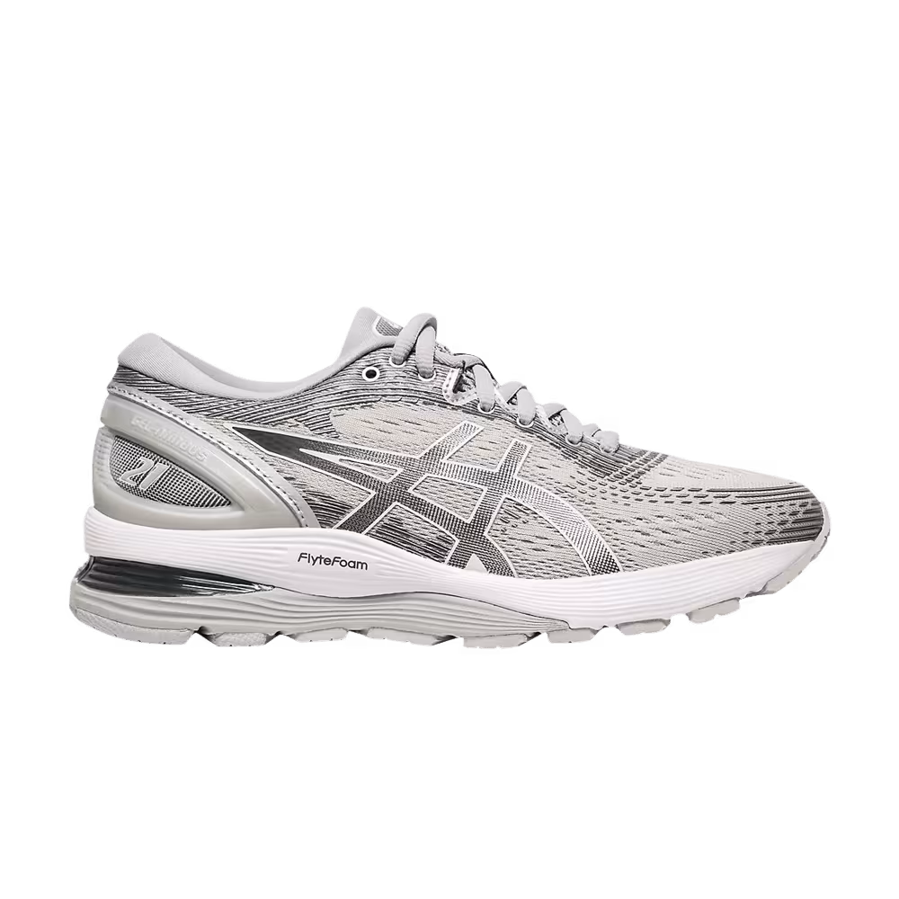 Asics Women's Gel Nimbus 21 Mid Grey