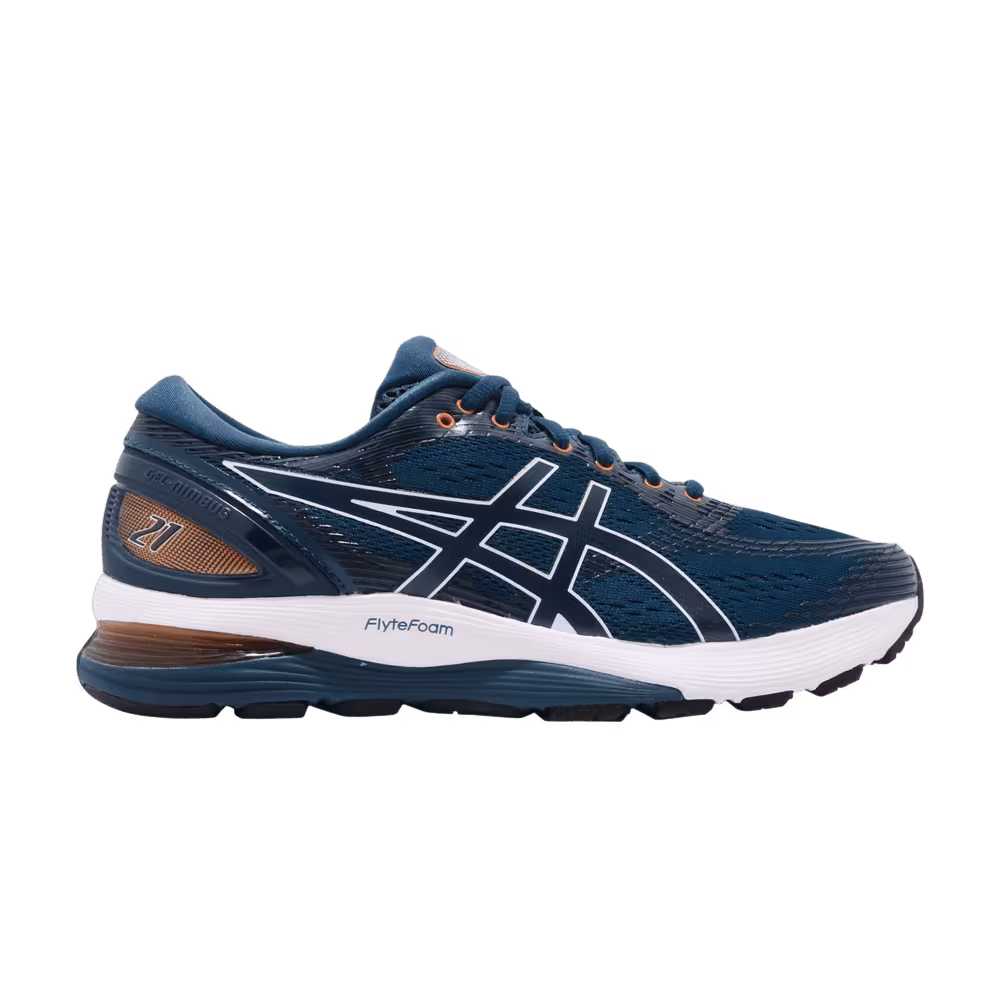 Asics Gel Nimbus 21 4E Wide Mako Blue