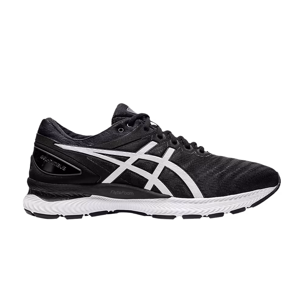 Asics Gel Nimbus 22 Black White