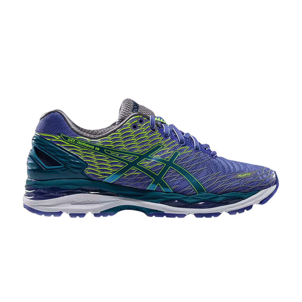 Asics Gel Nimbus 18 Lite-Show Blue Iris Deep Green