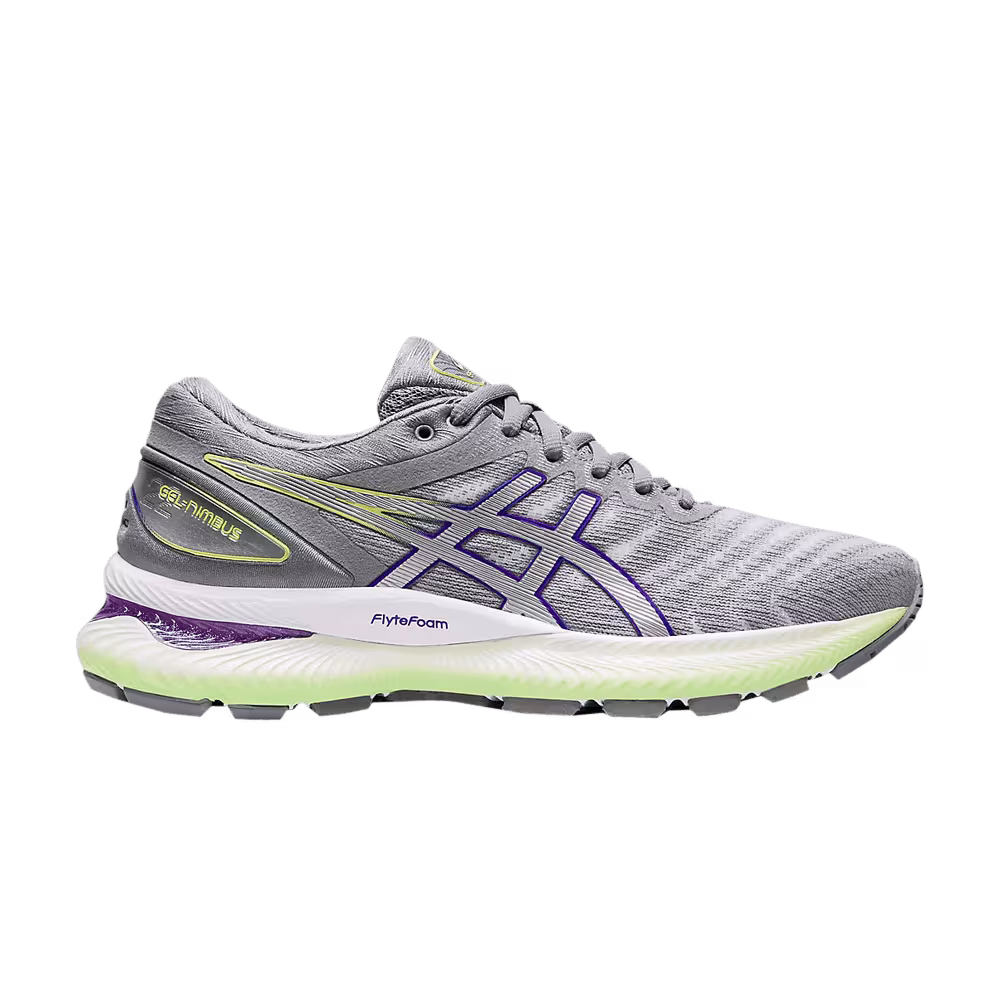 Asics Women's Gel Nimbus 22 White Pure Silver