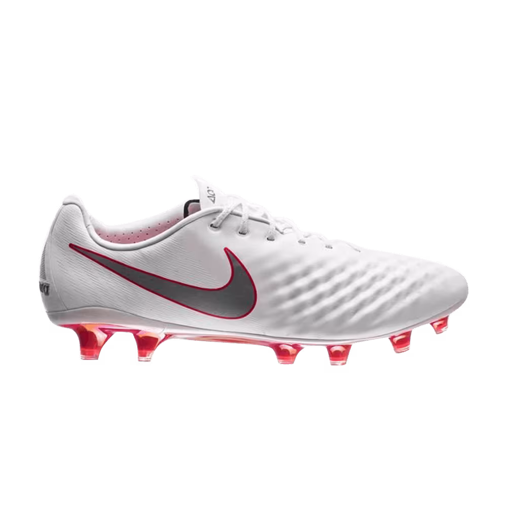 Nike Magista Obra 2 Elite FG ACC White Grey Red