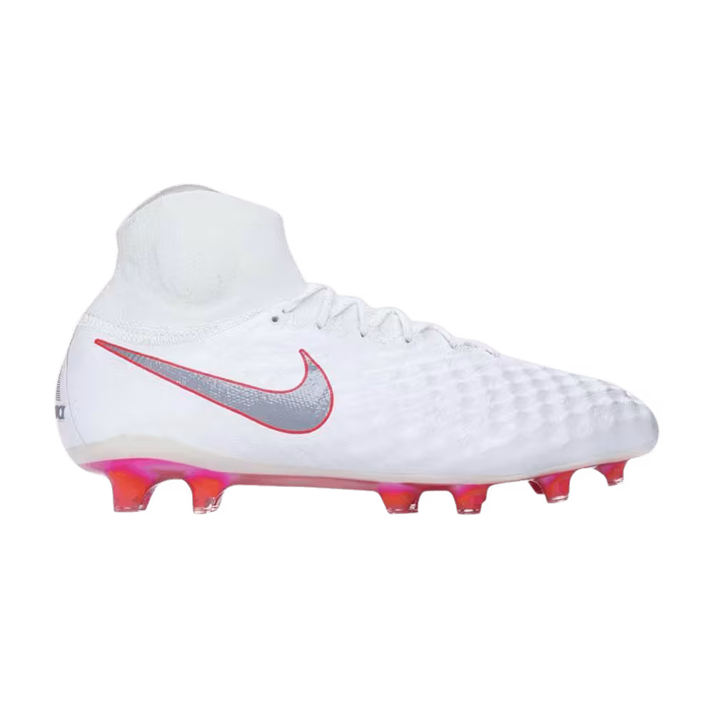 Nike Magista Obra 2 Elite DF FG White Grey