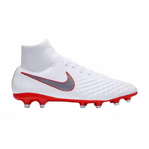 Nike Magista Obra 2 Academy DF FG 'White Metallic Cool Grey'