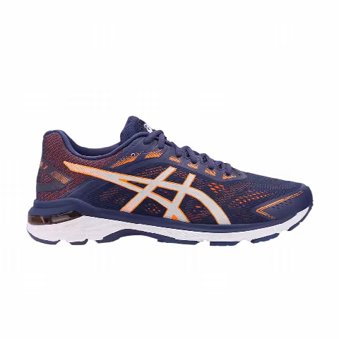 Asics GT 2000 7 2E Wide 'Indigo Shocking Orange'