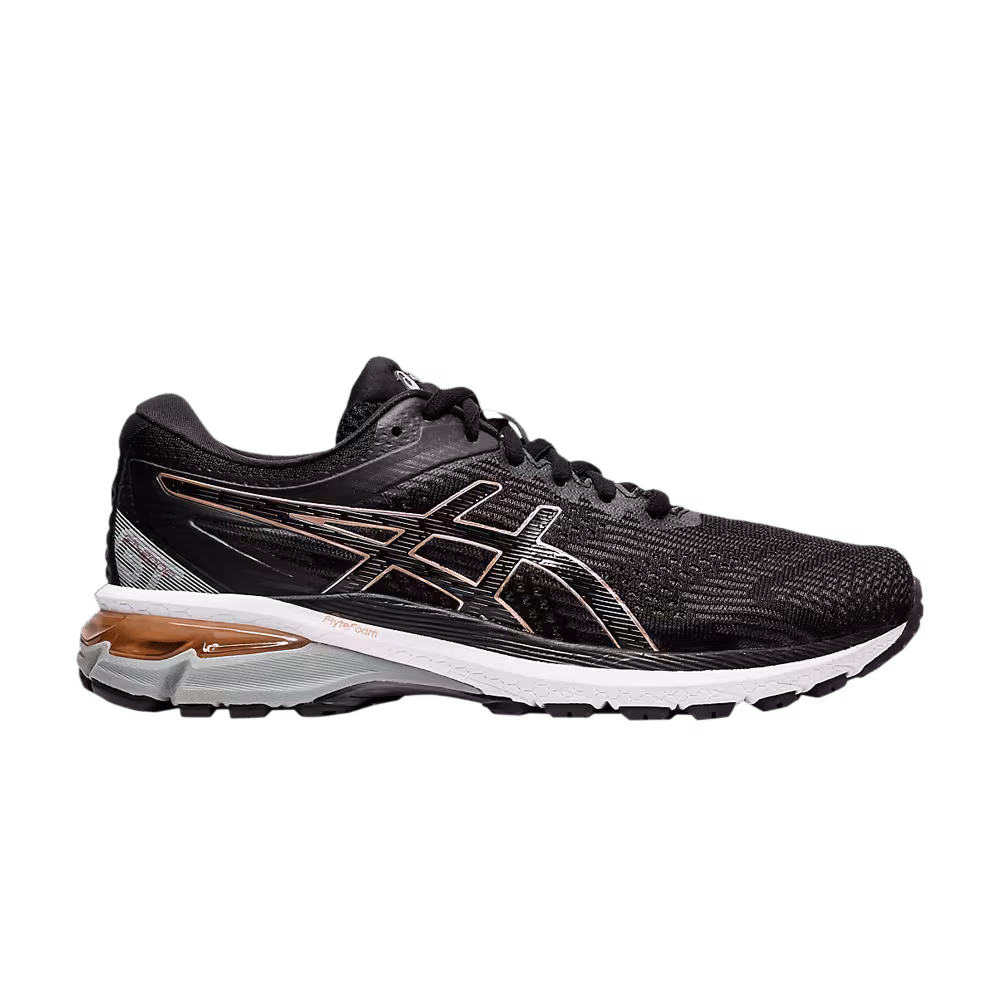 Asics Women's GT 2000 8 Wide Black Rose Gold