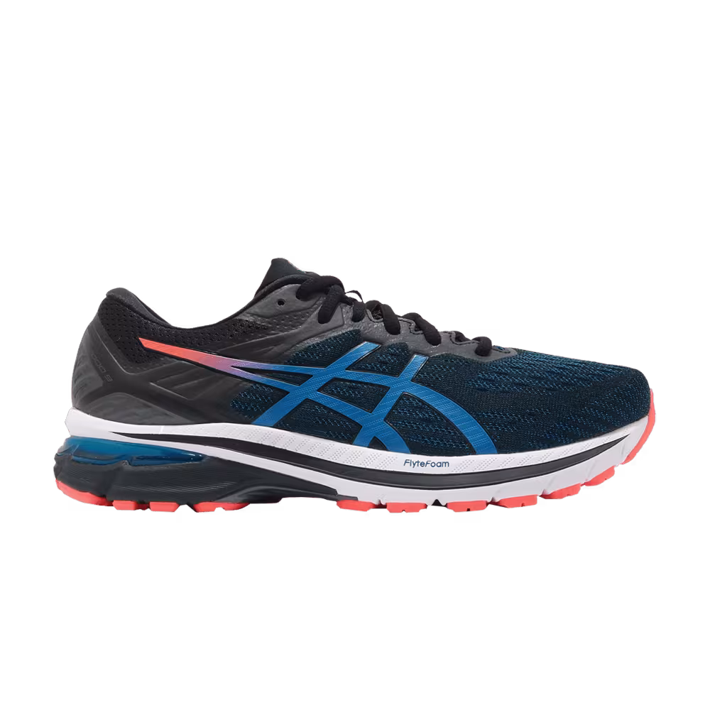 Asics GT 2000 9 2E Wide Black Directoire Blue