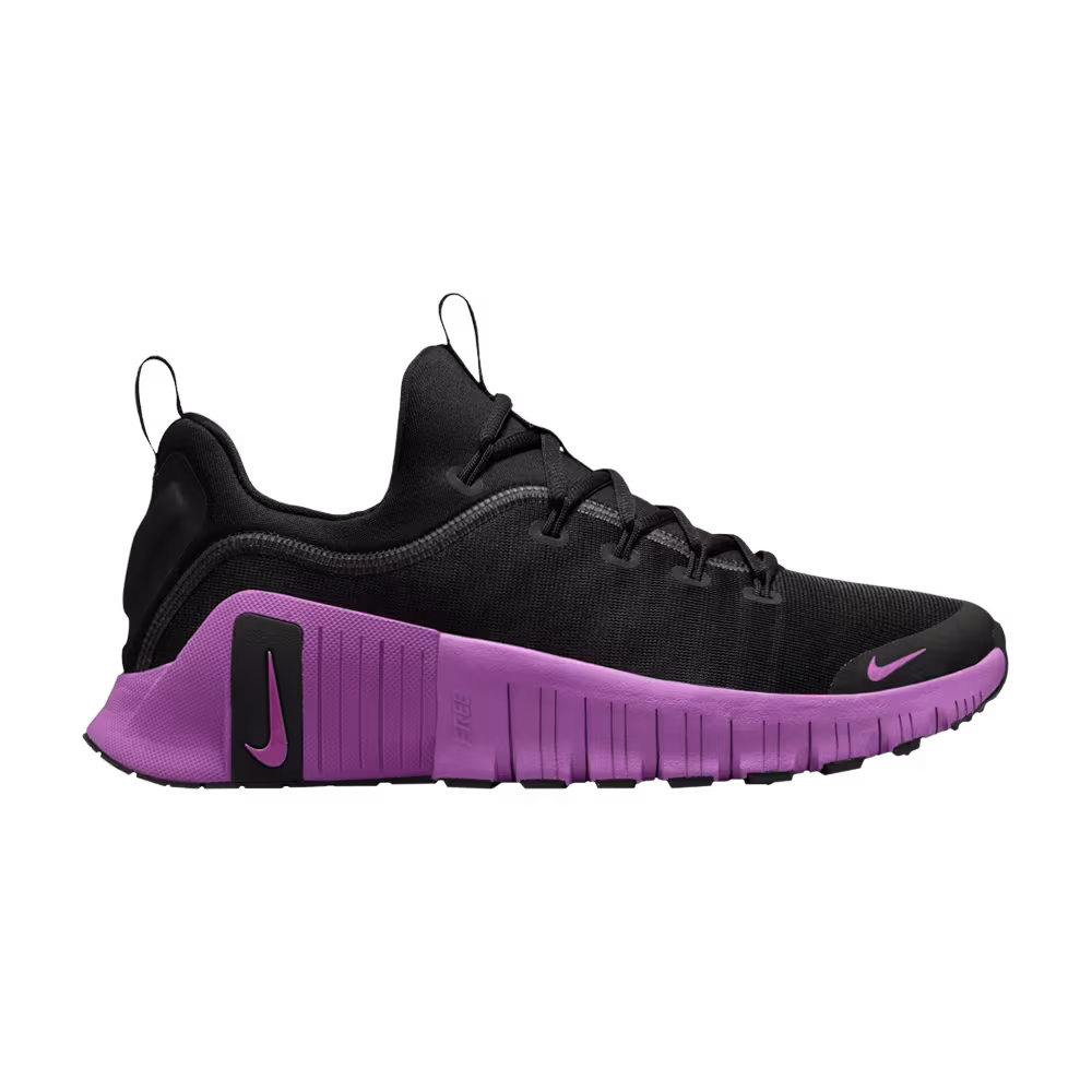 Nike Women's Free Metcon 6 Black Vivid Purple