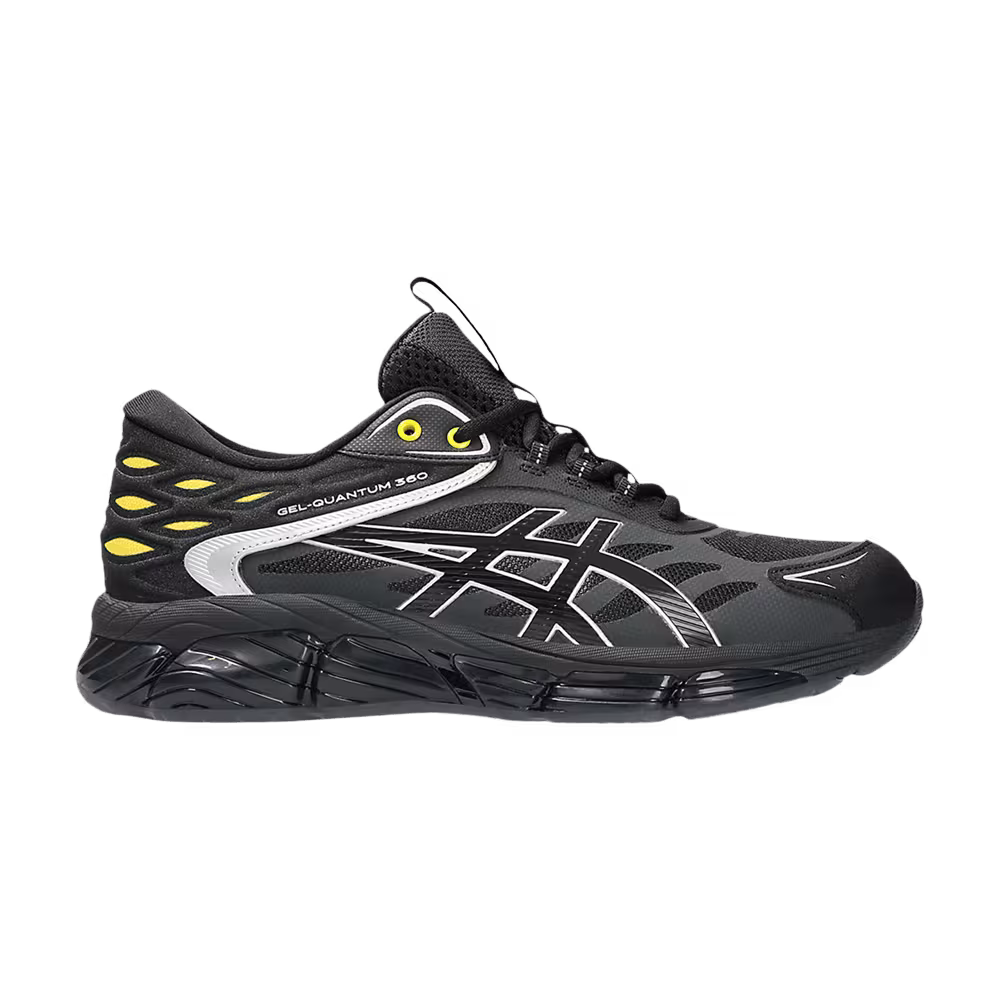 Asics Gel Quantum 360 8 Recon Black Graphite Yellow