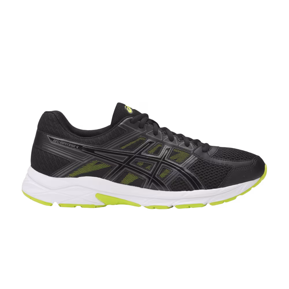 Asics Gel Contend 4 Black Energy Green