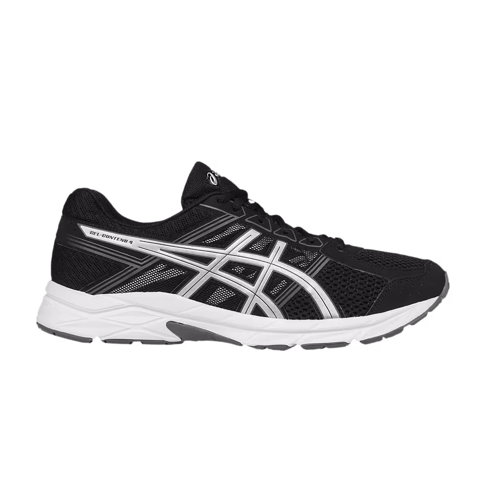 Asics Gel Contend 4 Black Silver