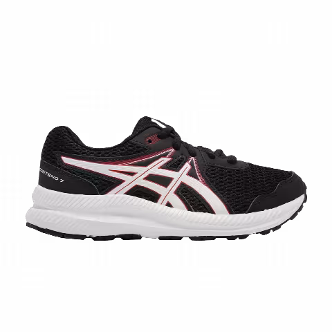 Asics Contend 7 GS 'Black Electric Red'