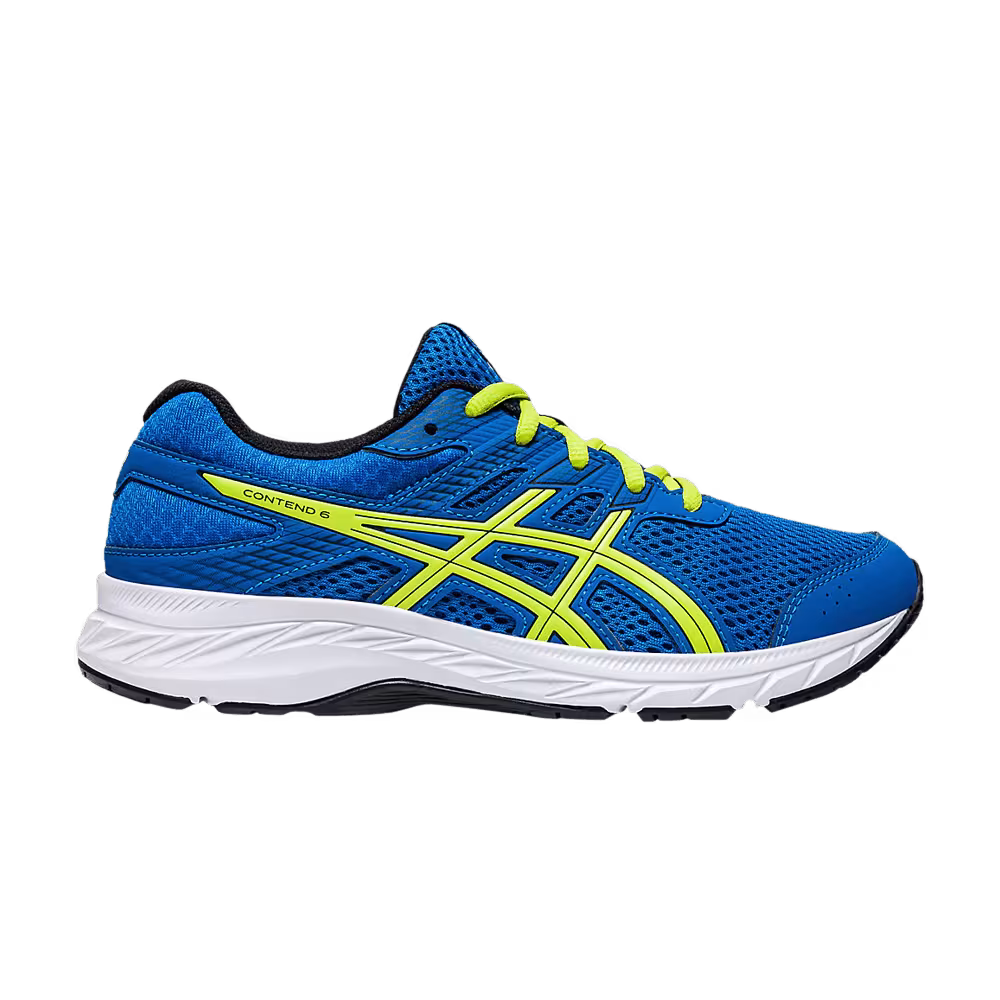 Asics Gel Contend 6 GS Directoire Blue Lime